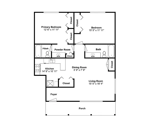 Apartment Three Cs #206